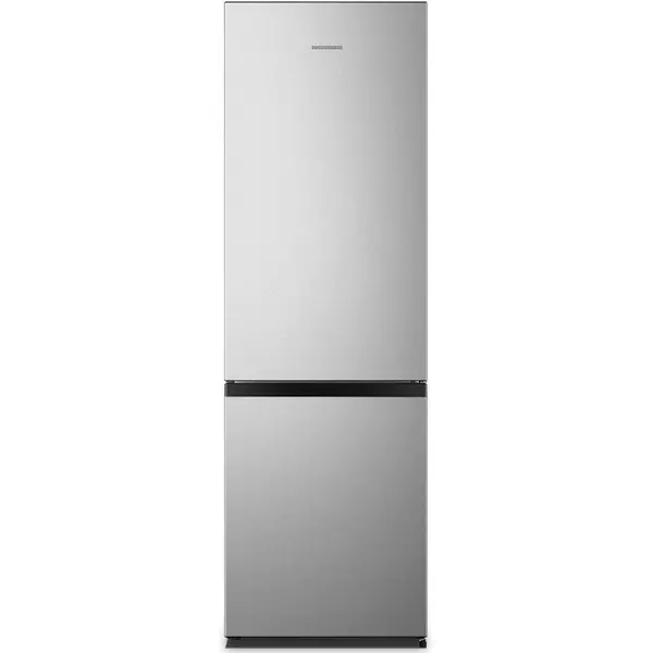 HEINNER Combina frigorifica Heinner HC-HM269SE++, 269 l, Clasa E, Control mecanic, Iluminare LED, H 180 cm, Argintiu