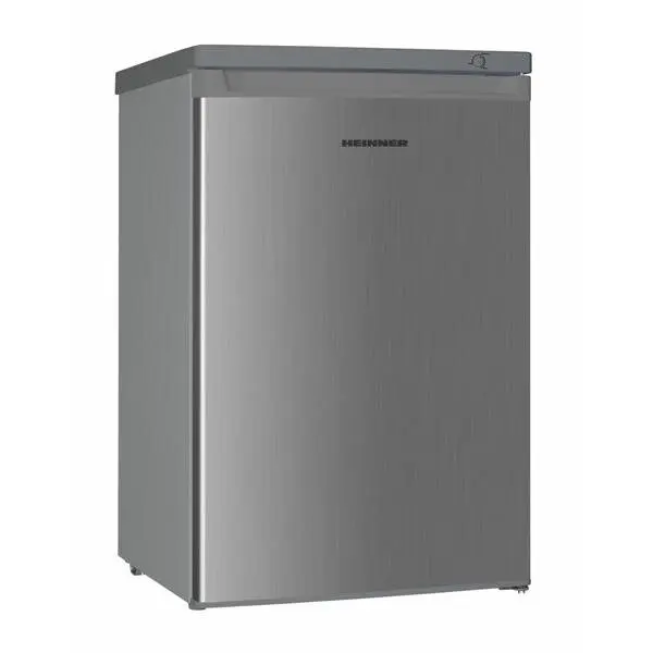 HEINNER Congelator Heinner HFF-HM91SE++, 91 L, Clasa E, 4 sertare, Control mecanic, Usa reversibila, H 85 cm, Argintiu
