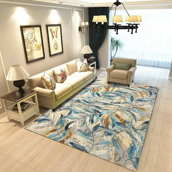 HEINNER Covor cu print digital 3D Leafs Heinner Home, 160x230 cm, poliester 100%, spate antiderapant