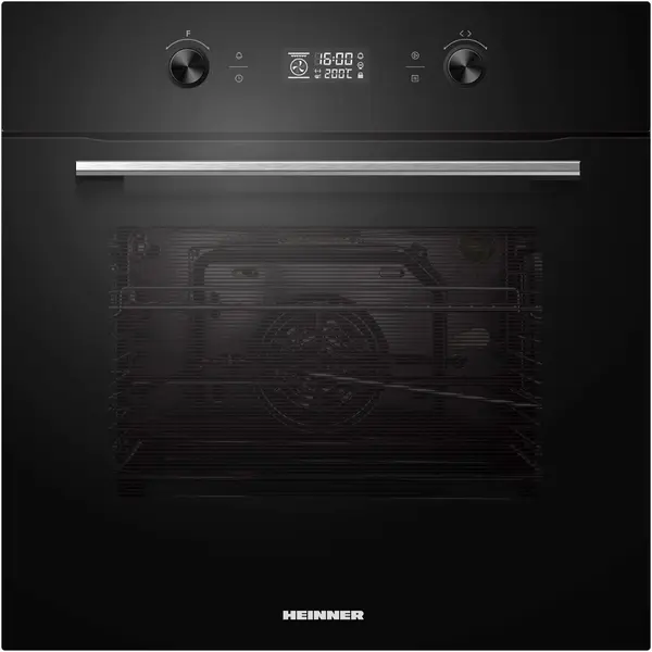 HEINNER Cuptor incorporabil Heinner HBO-M7010GCDRP-GBK, 70L, 10 Functii, Clasa A, Timer digital, Display touch, Grill, Ventilatie, Functie turbo, Functie dezghetare, Blocare display, Autocuratare pirolitica, Sticla neagra