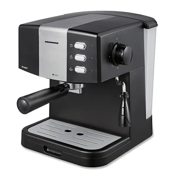 HEINNER Espresor Heinner HEM-850BKSL, pompa presiune 15 bar, 850W