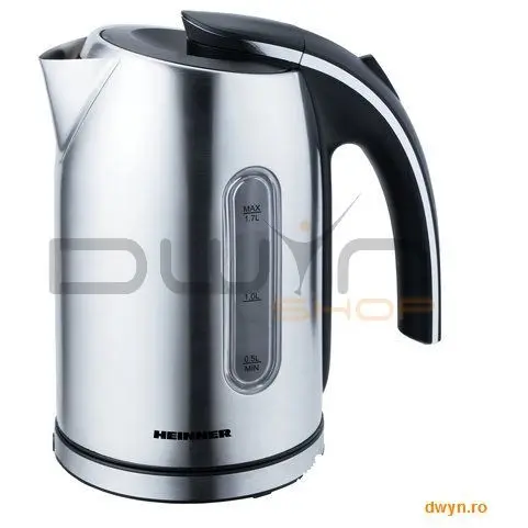 HEINNER Fierbator Heinner Express-805, Inox, Filtru detasabil si lavabil, Baza rotativa 360 grade, Auto-opri