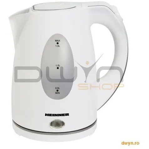 HEINNER Fierbator Heinner Instant-47, Plastic, Filtru detasabil si lavabil, Baza rotativa 360 grade, Auto-op