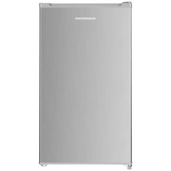 HEINNER Frigider cu 1 usa HEINNER HF-HM90INVSE++, 90 L, Clasa E, Compresor Inverter, Usa reversibila, Lumina LED, H 85 cm, Argintiu