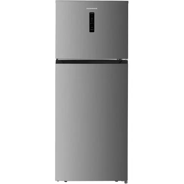 HEINNER Frigider cu doua usi HEINNER HF-HM415NFINVSD, 415L, Clasa D, Argintiu