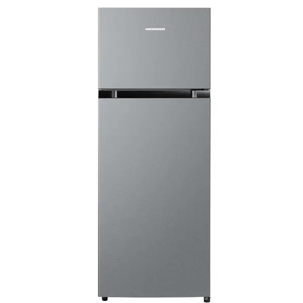 HEINNER Frigider cu doua usi HEINNER HF-M24ESE++, 204L, Clasa E, H 143 cm, Argintiu