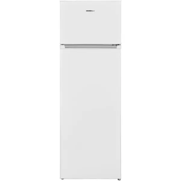 HEINNER Frigider cu doua usi Heinner HF-V242E++, 242 l, Less Frost, Clasa E, Control mecanic, Iluminare LED, H 160 cm, Alb
