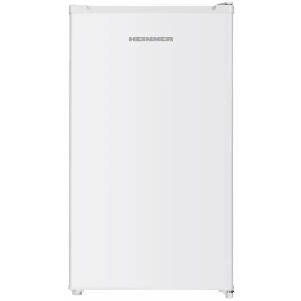 HEINNER Frigider Heinner HF-HM90INVE++, compresor Inverter, capacitate totala: 90L, clasa energetica: E, control mecanic cu termostat ajustabil, lumina LED, 1 raft de sticla, compartiment pentru fructe si legume, usa reversibila, dimensiuni (LxAxI): 47.5