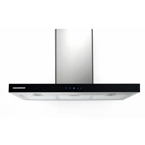 HEINNER Hota decorativa Heinner DCH-6590TIX, 650m3/h, 3 trepte de viteza, butoane touch cu display LED, Inox