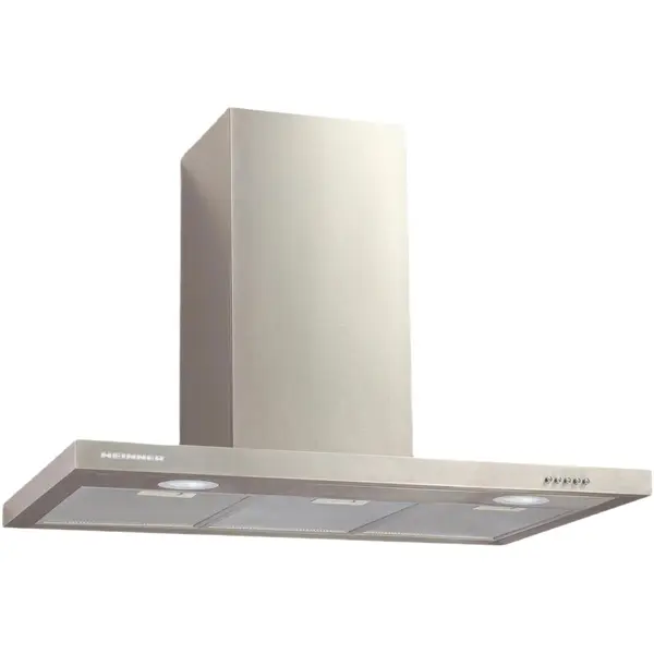 HEINNER Hota incorporabila decorativa Heinner HDCH-690TSS, 1 Motor, Putere de absorbtie 589.5 m3/H, Lumina LED, 3 trepte de viteza, 90 cm, Inox