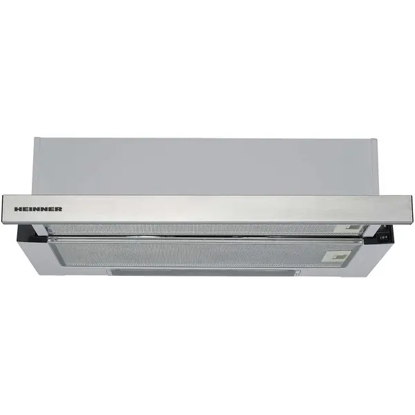 HEINNER Hota telescopica Heinner HTCH-440FS, doua viteze, capacitate de absorbtie: 440m3/h, 2 filtre metali