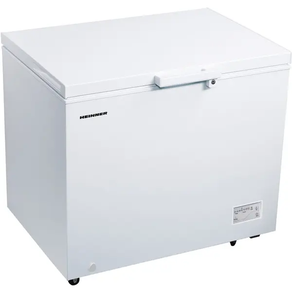 HEINNER Lada frigorifica Heinner HCF-246CNHE++, 246 l, Clasa E, Compresor inverter, Control electronic, Iluminare LED, Functionalitate frigider, Alb
