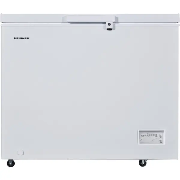 HEINNER Lada frigorifica Heinner HCF-287CNHE++, 287 l, Clasa E, Compresor inverter, Control electronic, Iluminare LED, Functionalitate frigider, Alb