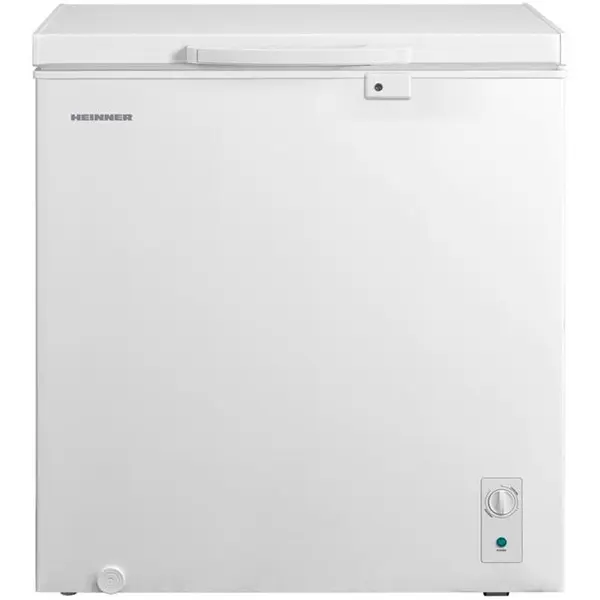 HEINNER Lada frigorifica Heinner HCF-M198INVCE++, 198L, Clasa E, Convertibila(Frigider/Congelator), Compresor inverter, Control mecanic, Termostat ajustabil, Luminare LED, 1 cos, Alb