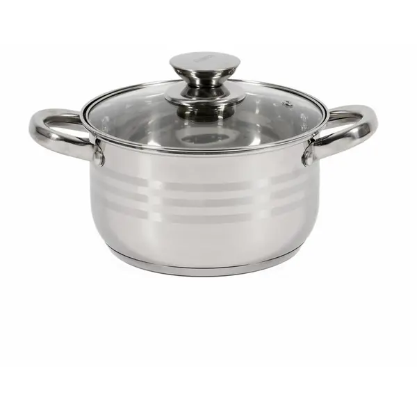 HEINNER Oala cu capac Heinner HR-HJ-025, 18 x 10.5 cm, 2.5 L, Inox