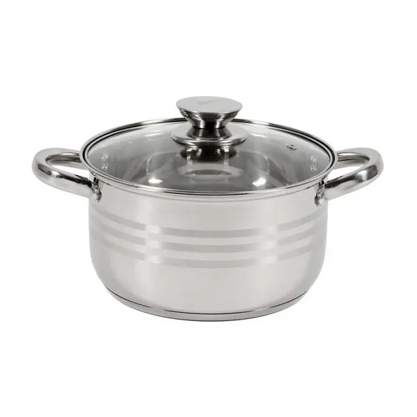 HEINNER Oala cu capac Heinner HR-HJ-035, 20 x 11.5 cm, 3.5 L, Inox