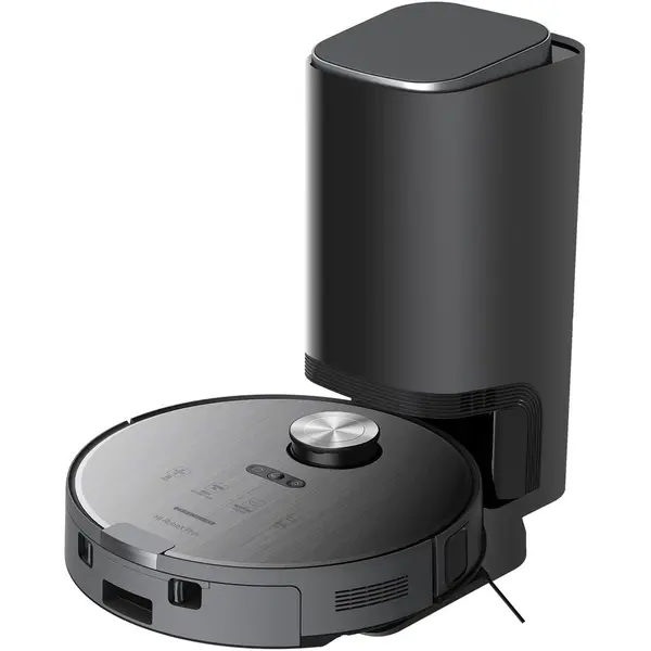 HEINNER Robot de aspirare Heinner HI-RoboX PRO+ HRVC-MAI52DSBK, WI-FI, aspirator si mop, 14.4V/ 5200 mAh, putere aspirare 4000Pa, motor BLDC, navigatie LDS, AI Technology, autonomie 200 min, recipient praf: 230 ml, rezervor apa: 240 ml, Negru
