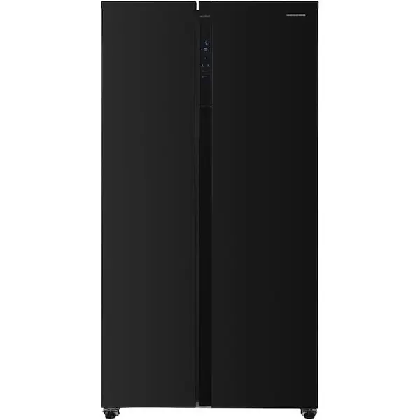 HEINNER Side by Side Heinner HSBS-H442NFBKE++, 436L, Clasa E, Inaltime 176.5 cm, Negru