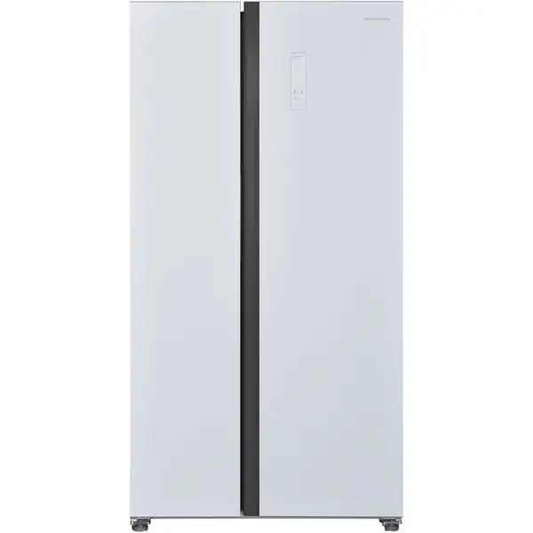 HEINNER Side by Side Heinner HSBS-H442NFGWHE++, 442L, Clasa E, H 177 cm, Sticla alba