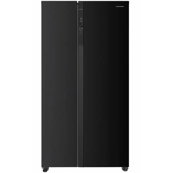 HEINNER Side by Side Heinner HSBS-HM532NFBKE++, 532L, Clasa E, H 177 cm, Negru