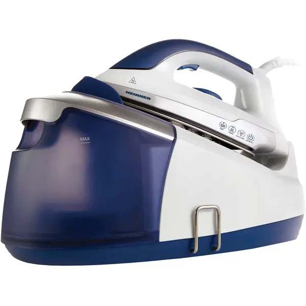HEINNER Statie de calcat Heinner HIS-D2403BL, 2400 W, 3.5 bar, 1.2 L, 100g/min, temperatura ajustabila, Alb/Albastru