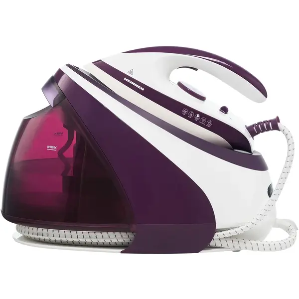 HEINNER Statie de calcat Heinner HIS-D3007IX, 3000 W, 7 bar, 1.8 L, talpa ceramica, oprire automata, Violet