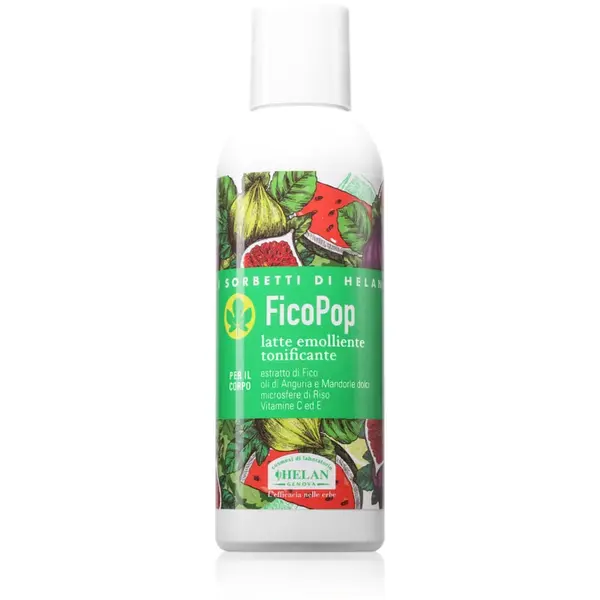 Helan I SORBETTI DI HELAN FicoPop Toning Softening Milk fluid pentru corp calmant 150 ml
