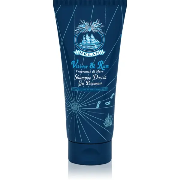 Helan Vetiver & Rum gel de duș și șampon pentru barbati 200 ml