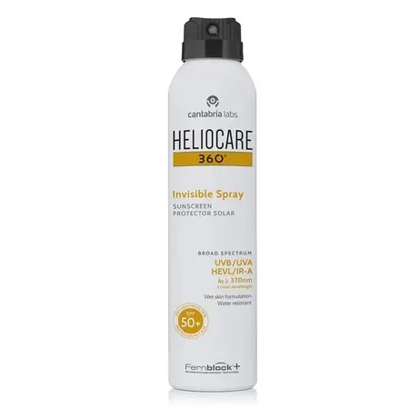 Heliocare 360 Spray Invisible SPF 50+ protectie solara corp, 200 ml