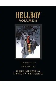 Hellboy Library Edition Volume 5: Darkness Calls and the Wild Hunt - Mike Mignola