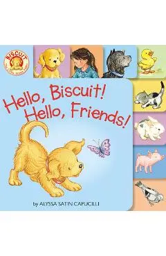 Hello, Biscuit! Hello, Friends! Tabbed Board Book - Alyssa Satin Capucilli