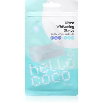 hello coco Ultra Whitening Strips benzi pentru ablirea dintilor
