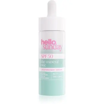 hello sunday the mineral one lightweight serum drops ser cu textura fina SPF 50