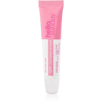hello sunday the rose one tinted lip balm balsam de buze colorat SPF 50