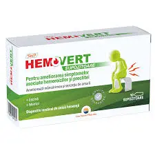 Hemovert supozitoare