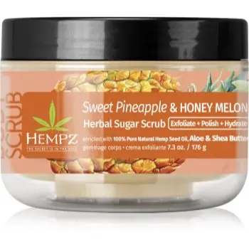 HEMPZ Sweet Pineapple Honey Melon exfoliant pentru corp