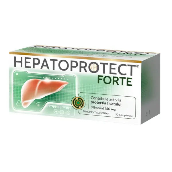 Hepatoprotect Forte, Biofarm | 50 comprimate