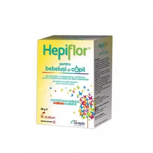 Hepiflor bebelusi si copii x 10 plicuri Zephyr Labs
