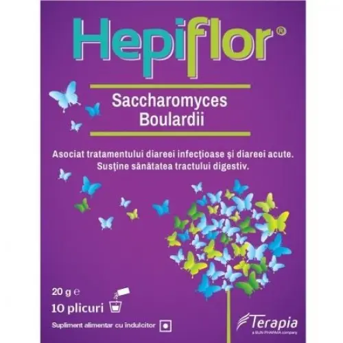 Hepiflor Saccharomyces Boulardii 250mg x 10 plic. Zephyr Labs