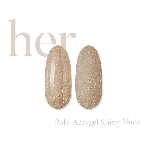 Her Poly-Acrygel SHINY NUDE 30g