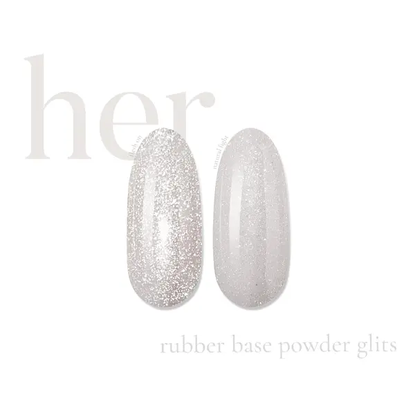 Her Rubber Base Powder Glits