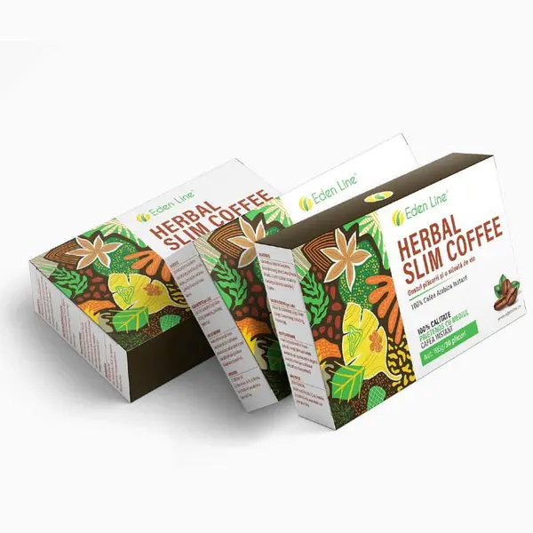 Herbal Slim Coffee - 90 plicuri, 3 Cutii