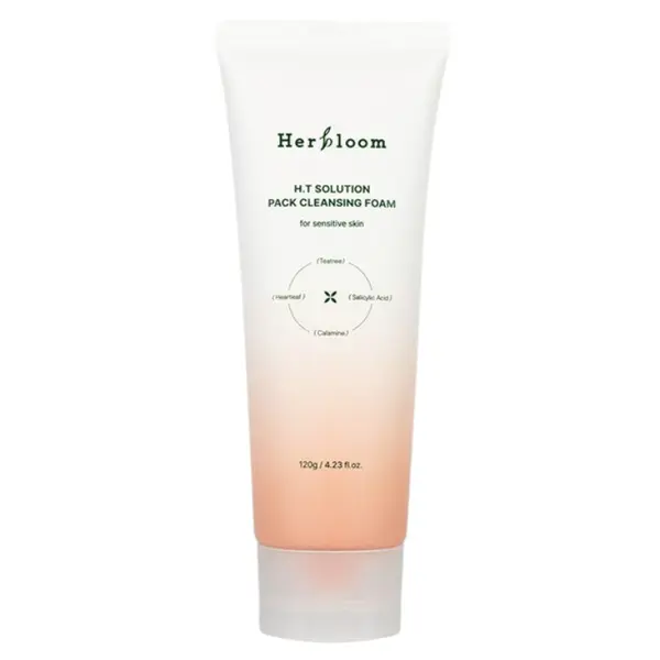 Herbloom - H.T Solution Pack Cleansing Foam, 120g