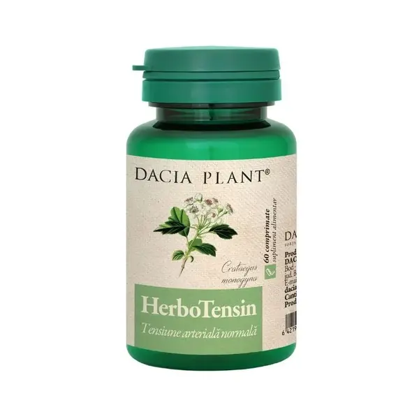 HerboTensin, 60 comprimate, Dacia Plant