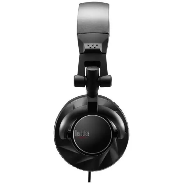 Hercules Casti Stereo Hercules HDP DJ60, Jack 3.5 mm, Negru