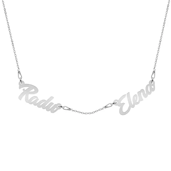 Heritage - Colier personalizat cu doua-cinci nume din argint 925