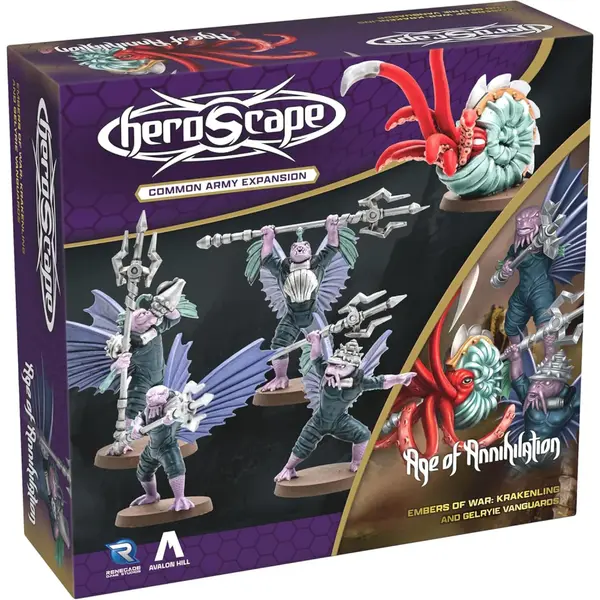 Heroscape - Krakenling and Gelryie Vanguards Army Expansion