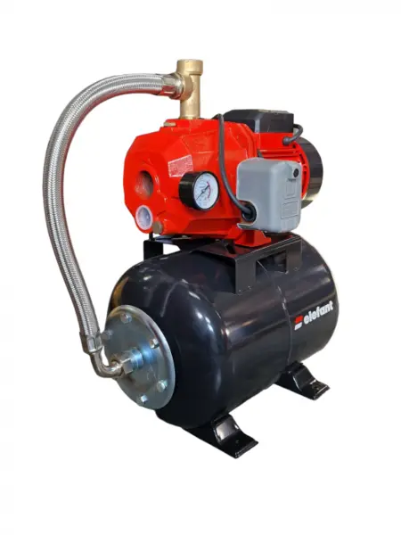Hidrofor cu ejector Elefant , AUTODP255, 750W, 46.71L min., rezervor 24L, inox-otel-fonta