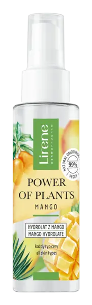 Hidrolat facial hranitor Power of Plants Mango, 100ml, Lirene