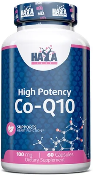 High Potency Co-Q10, 100 mg, 60 capsule, Haya Labs